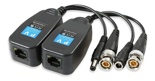 Balun Pasivo Dy B2rj45 1p Video Alimenta