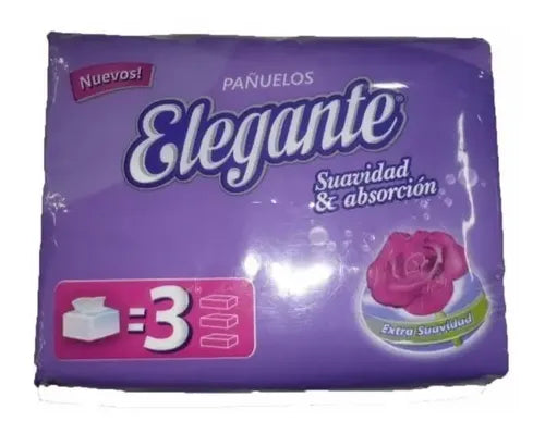 Pañuelos Descartables Elegante 150 U.