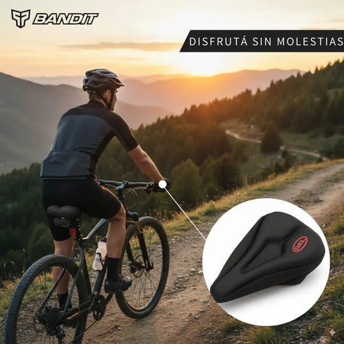 Funda de Asiento para Spinning Bandit Gel Acolchada Negro · 16771 · foto 04