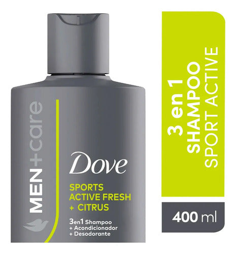 Dove Men +Care Sports 3en1 Shampoo 400 Ml · 2062 · foto 03