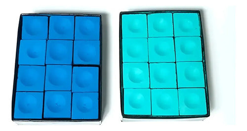 Kit de Tizas y Punteras para Pool Profesional x 24 · 16855 · foto 01