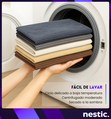 Funda Almohadón Terciopelo Suave Pana Felpa Living Cama