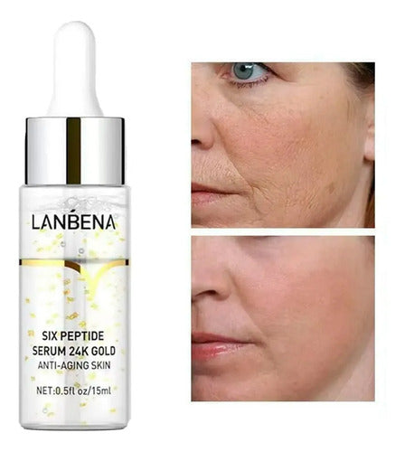 Sérum Facial Lanbena 24K Gold con Péptidos Antiarrugas 15ml · 17271 · foto 09