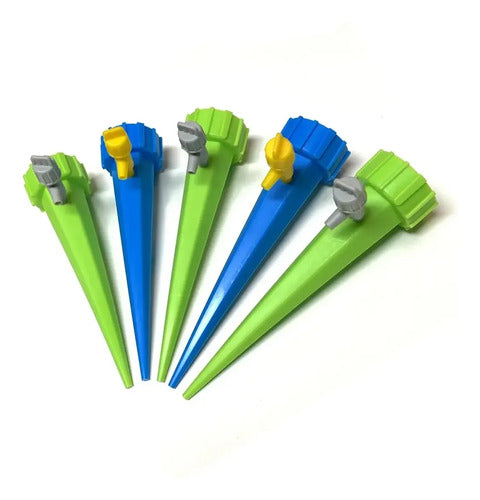10 X Estaca Riego Automático Goteo Botella Ajustable
