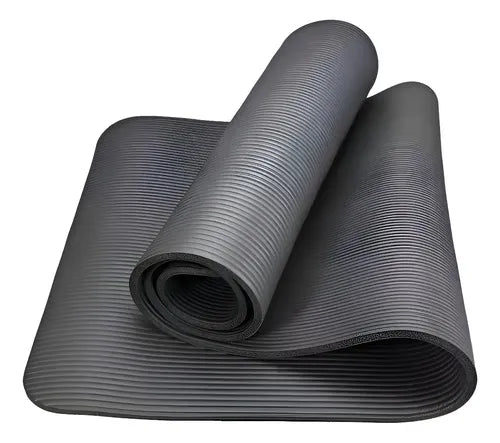 Mat Antideslizante Gymgenius para Yoga y Pilates 10mm 183x61cm Gris · 16904 · foto 01