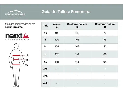 Remera Térmica Mujer Nexxt Olympia Gris Talle XL · 16754 · foto 03