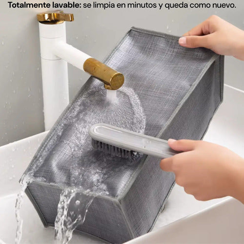 Organizador De Tela Para Ropa 9 Divisiones Armario Plegable