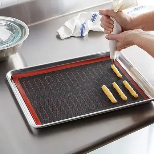 Placa Silicona Horno Wanneg Antiadherente Rojo 1u Rojo