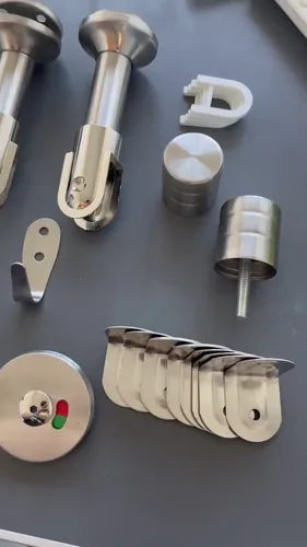 Kit Divisor Acero Placa 18/15 Izquierdo