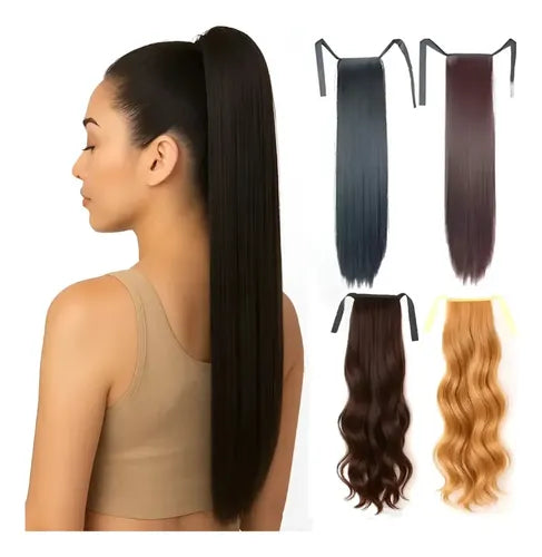 Extension Ponytail Cola De Caballo Sintéticas