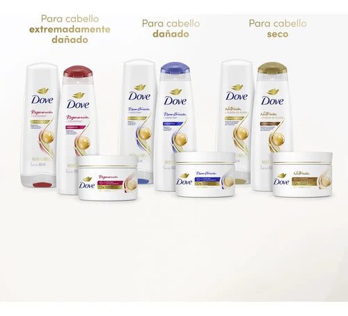Máscara Dove Regeneración Extrema Ultra Cuidado 300 G