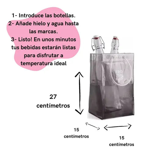 Frapera Combo Frozen Bag Xl - Hielera Classic Ice