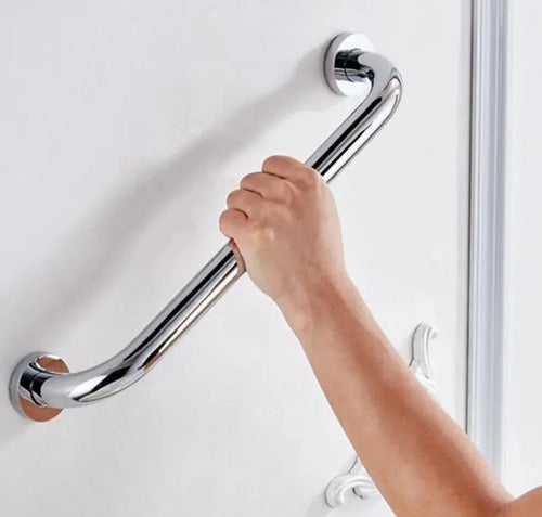 Agarradera Ducha Baño Barral Seguridad 50cm Acero Inoxidable