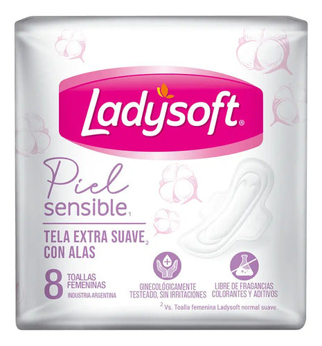 Ladysoft Piel Sensible - 8 - Unidad - 1