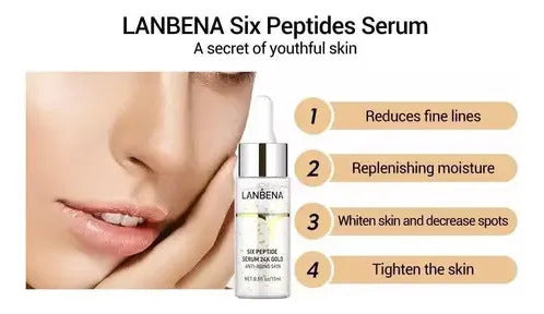 Sérum Facial Lanbena 24K Gold con Péptidos Antiarrugas 15ml · 17271 · foto 08