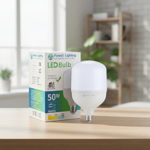 Lampara Led Alta Potencia Galponera 50w
