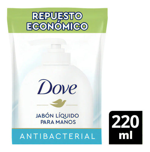 Refill Jabón Líquido para las Manos Dove Antibacterial x 220 ML · 2039 · foto 01