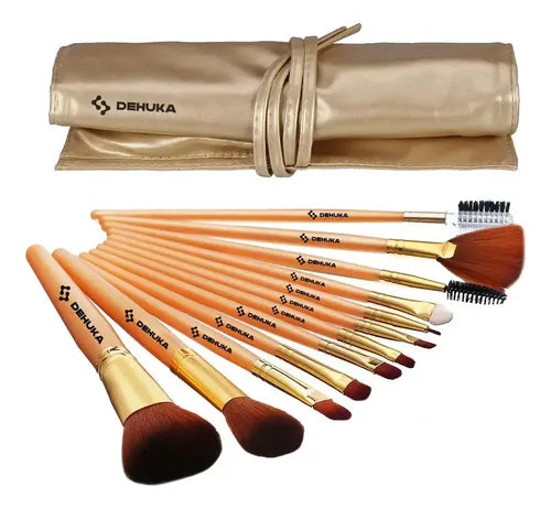 Set de 24 Brochas de Maquillaje Dehuka con Estuche Marrón · 17641 · foto 03