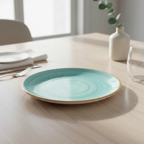 Plato Postre Aqua 19cm 1u Aqua