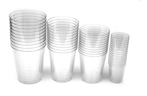 Vaso Plastico Descartable 88ml Calidad X