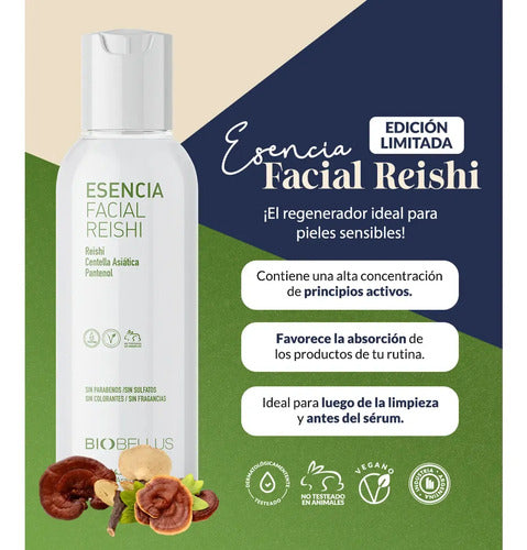 Esencia Facial Reishi Biobellus Regenerador e Hidratante 125ml · 17521 · foto 08