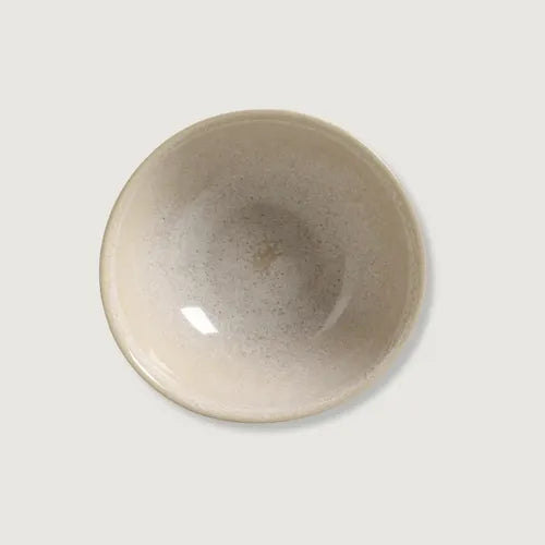 Set X6 Bowls Cerámica De Gres Color Crema/beige | 360ml