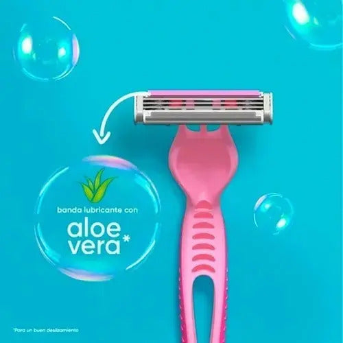 Máquina Afeitar Gillette Venus Simply3 Aloe X2u