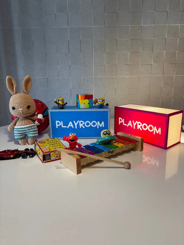 Velador Con Luz Maibrú Para Mesa Y Escritorio Fucsia Play