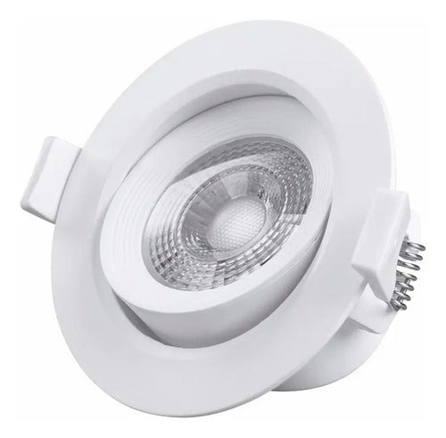 Spot Embutido Panel Led Cob Redondo Extr