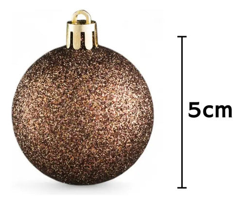 Bolas Navidad 5cm Pack X16
