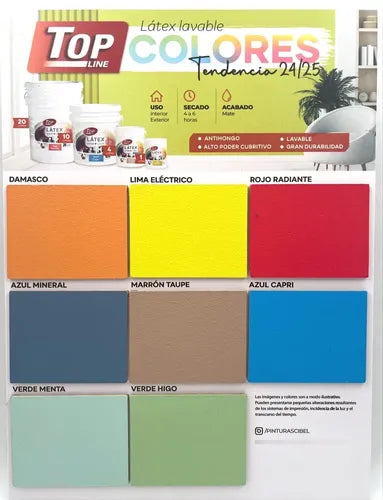 Pintura Latex Lavable Interior Exterior Blanco Lavable