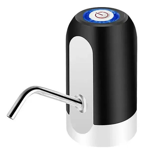 Dispenser de Agua Portátil Ideal Bomba de Bidones Usb Color Blanco · 18626 · foto 08