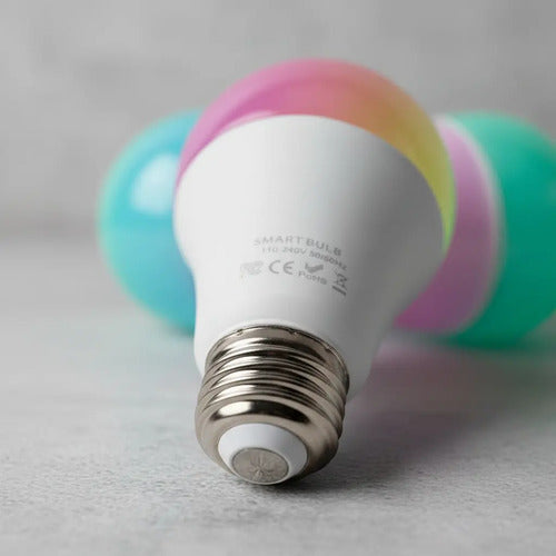 Lampara Smart Rgbw 12w Alexa Tuya Google