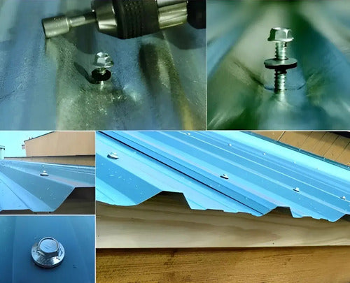 Tornillo Autoperforante Hexagonal 100u