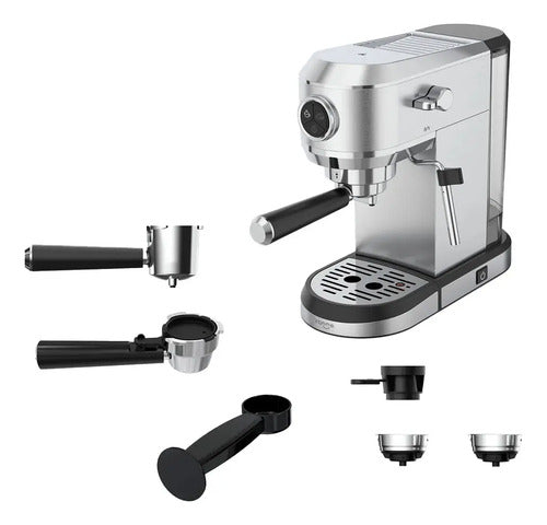 Cafetera Eléctrica Vonne Ccai-exp3 Plateada Expreso