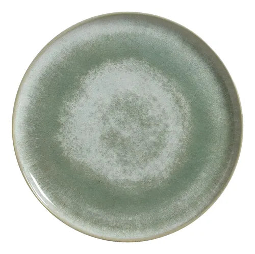 Plato Plano Cerámica Porto Brasil Bio Moss 1231123701, Verde