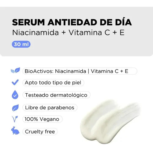 Sérum Antiedad Regina Día con Niacinamida y Vitamina C y E · 17461 · foto 04