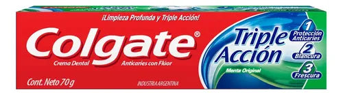 Colgate Pasta Dental Dentrifico Triple Accion X 70