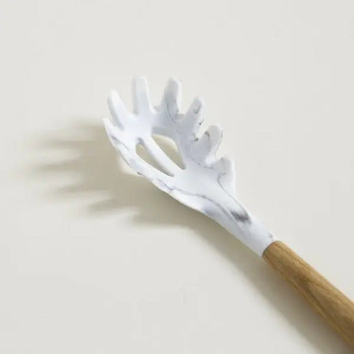 Utensilios Cocina Diseño Mármol Mango Bambú Repostería Marca En Tu Casa Cuchara De Pasta