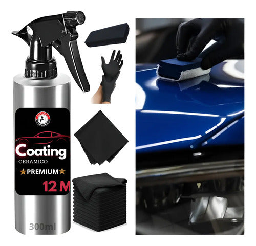 Sellador Autos Rapido Coating Premium 300ml Uv 12 Meses