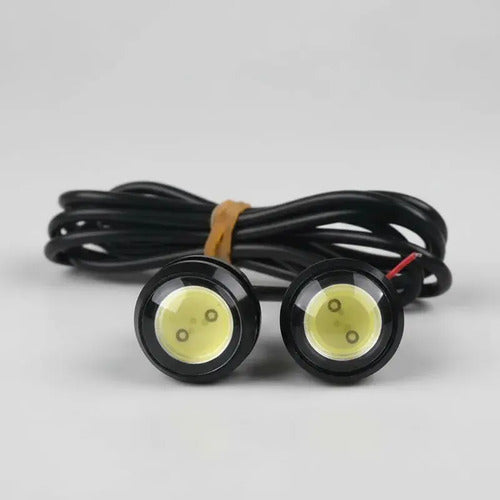 Par Led Ojo De Aguila Ambar Ledembu23mm Ámbar