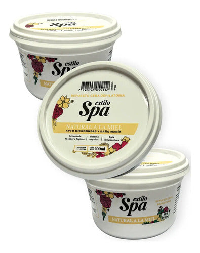 Spa Cera Depilatoria Pote X200 Natural · 17519 · foto 01