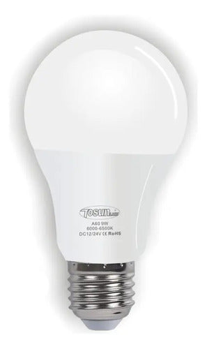 Lampara E27 Led Pack X 5 9w 12/24v Tosunlux Ideal Motorhome