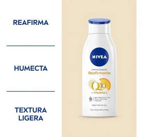 Nivea Body Crema Corporal Reafirmante Q10 400ml · 17427 · foto 09