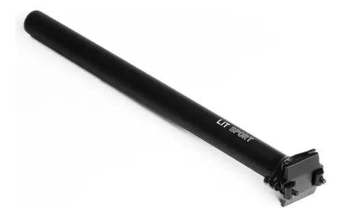 Caño Portasilla Lit Riding 27.2mm x 400mm Recto de Aluminio Negro · 16804 · foto 04