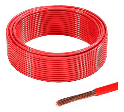 Cable Unipolar 2.5mm 50m Rollo Verde/amarillo Rojo