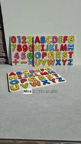 Juego de Encastre Didáctico Cubeta Toys Letras de Madera 26 Piezas · 17787 · foto 03