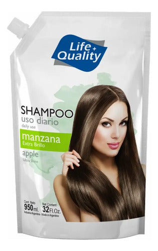 Life Quality Shampoo Dp X950 Manzana