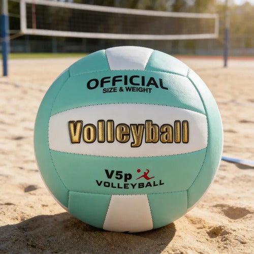Pelota de Vóley N5 Turquesa · 16912 · foto 02