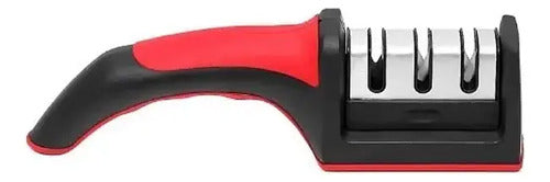 Afilador Multiple 3 En 1 Mango Ergonómic